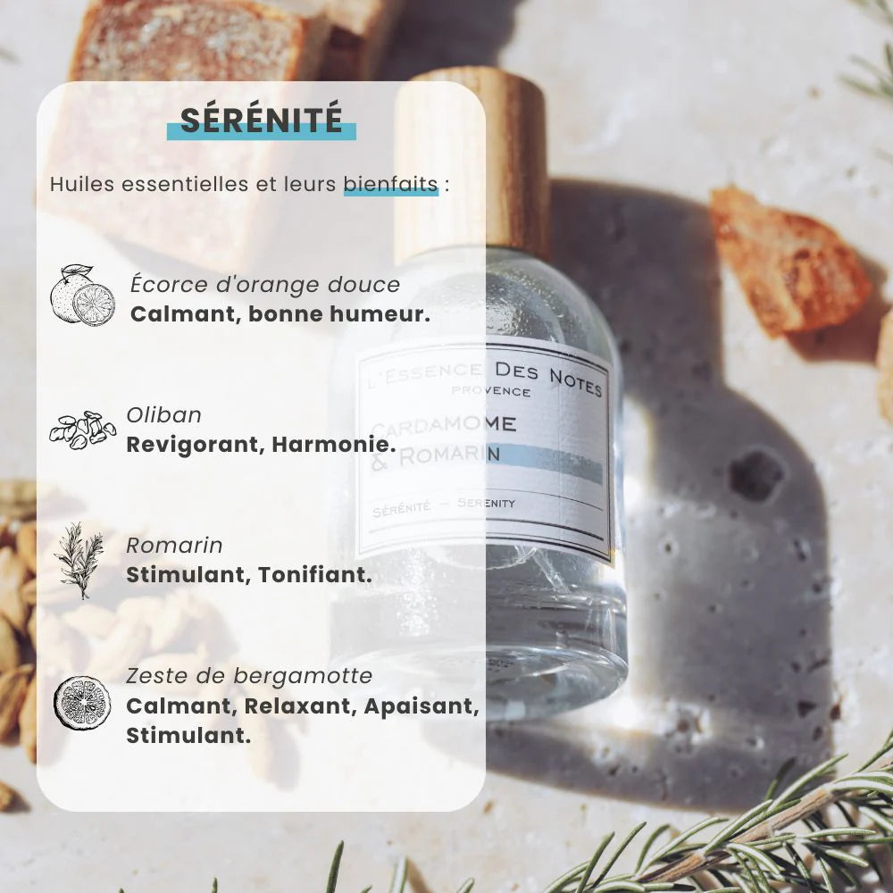 Cardamone et Romarin